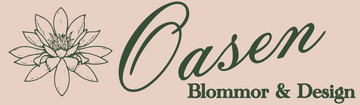 Logga för Oasen Blommor & Design